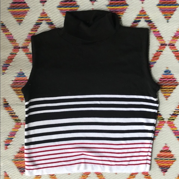 Vintage Brunny brand turtle neck tank - Picture 2 of 2